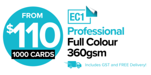 1000 EC1 Business Cards with Free Delivery